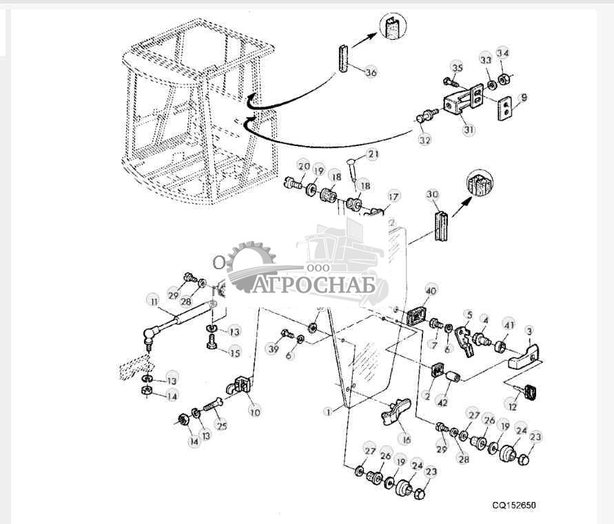Дверь кабины 